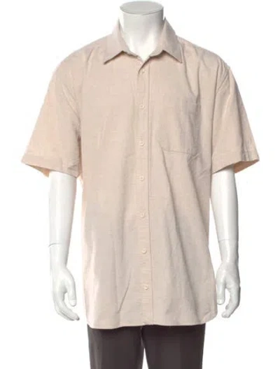 Pre-owned Taylor Stitch Short Sleeve Shirt In Neutral