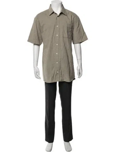 Pre-owned Taylor Stitch Short Sleeve Shirt In Neutrals