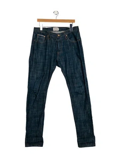 Pre-owned Taylor Stitch Skinny Jeans In Blue