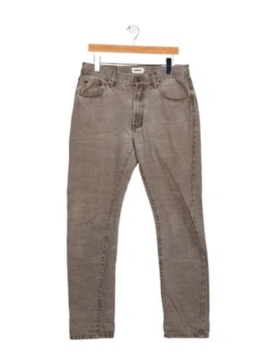 Pre-owned Taylor Stitch Skinny Jeans In Gray