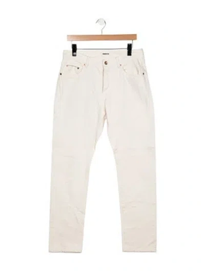 Pre-owned Taylor Stitch Slim Fit Jeans In White