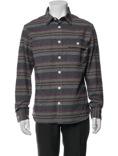 Pre-owned Taylor Stitch Striped Jacket In Multicolor