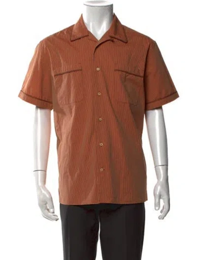 Pre-owned Taylor Stitch Striped Short Sleeve Shirt In Multicolor