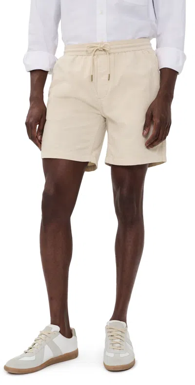 Taylor Stitch The Apres Shorts In Cotton Corduroy 7 Heather Oat Pincord In Neutral