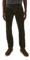 Taylor Stitch The Corduroy Carnegie Pants Fatigue Olive Corduroy In Green