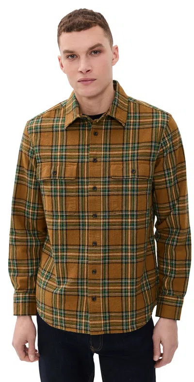 Taylor Stitch The Craftsman Plaid Shirt Fern Plaid In Multi