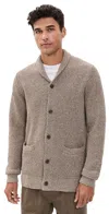 Taylor Stitch The Crawford Sweater Coffee Twist In Brown