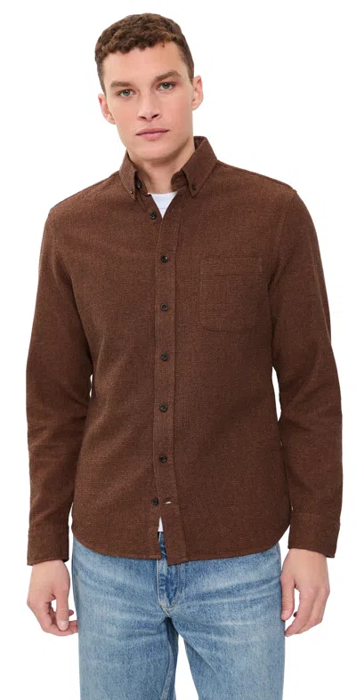 Taylor Stitch The Jack Twist Waffle Button Down Timber