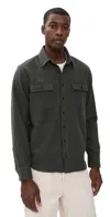 Taylor Stitch The Ledge Twill Shirt Pine In Gray