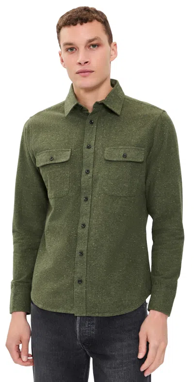 Taylor Stitch The Yosemite Donegal Shirt Lichen Donegal