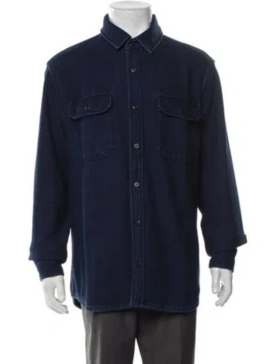 Pre-owned Taylor Stitch Trucker Jacket In Blue