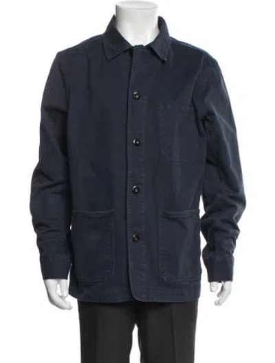 Pre-owned Taylor Stitch Utility Jacket In Blue