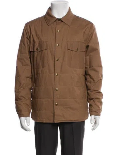 Pre-owned Taylor Stitch Utility Jacket In Brown