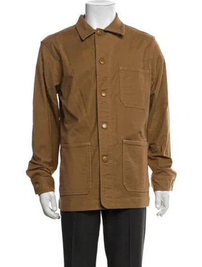 Pre-owned Taylor Stitch Utility Jacket In Brown