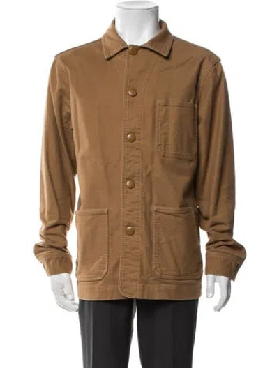 Pre-owned Taylor Stitch Utility Jacket In Brown