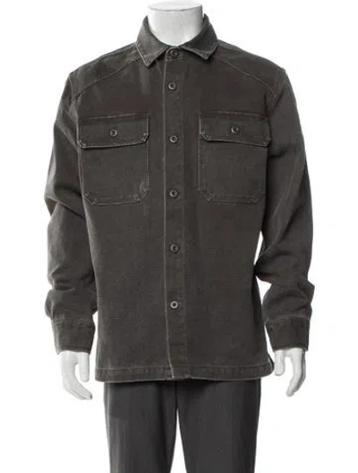 Pre-owned Taylor Stitch Utility Jacket In Gray