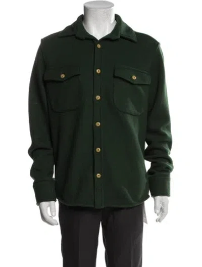 Pre-owned Taylor Stitch Utility Jacket In Green
