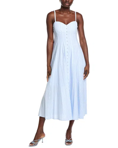 Taylor Stripe Maxi Dress In Blue