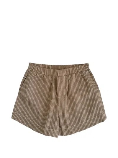 Taylor Striped Elasticated Shorts