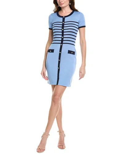 Taylor Sweaterdress In Blue