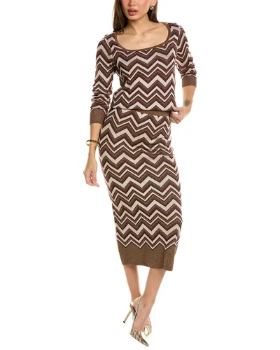 Taylor Sweaterdress In Purple