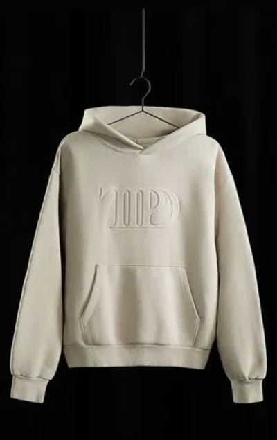 Pre-owned Taylor Swift - The Tortured Poets Department Beige Hoodie Size Small - Presale