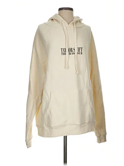 Pre-owned Taylor Swift Pullover Hoodie In Tan