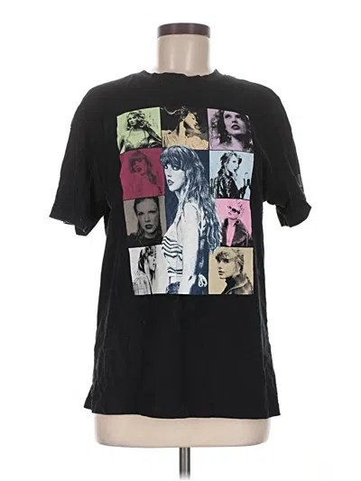 Pre-owned Taylor Swift Short Sleeve T-shirt In Black