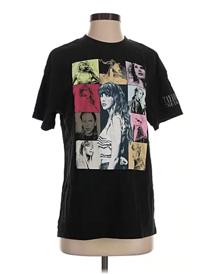 Pre-owned Taylor Swift Short Sleeve T-shirt In Black