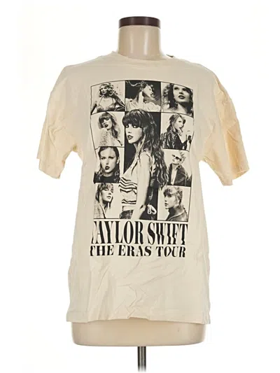 Pre-owned Taylor Swift Short Sleeve T-shirt In Ivory