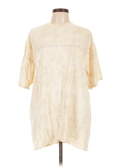 Pre-owned Taylor Swift Short Sleeve Turtleneck In Ivory