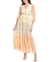 TAYLOR TAYLOR TIERED MAXI DRESS