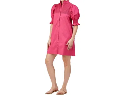 Taylor Tillman Aubrey Mini Dress In Berry In Pink