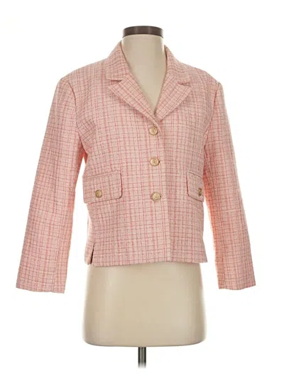 Pre-owned Taylor Tillman Blazer Jacket In Pink
