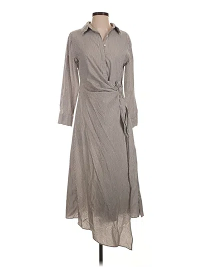 Pre-owned Taylor Tillman Casual Dress In Gray