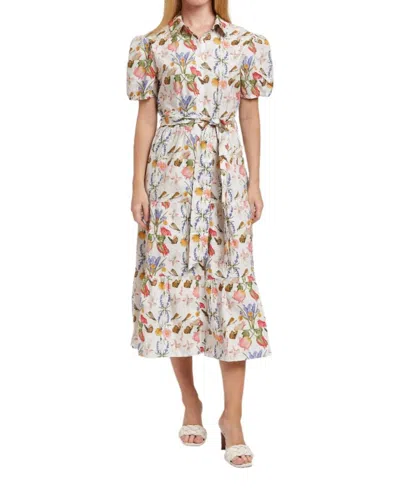 Taylor Tillman Chloe Dress In Garden Symphony In White