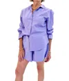 Taylor Tillman Eleanor Top In Light Purple In Purple
