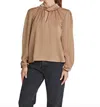 Taylor Tillman Kendall Top In Champagne In White