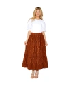 Taylor Tillman Paige Skirt In Brown