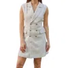 Taylor Tillman Tiff Dress In Cream In White