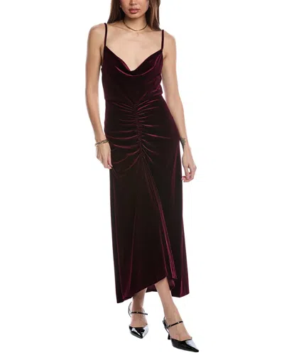 TAYLOR VELVET MIDI DRESS
