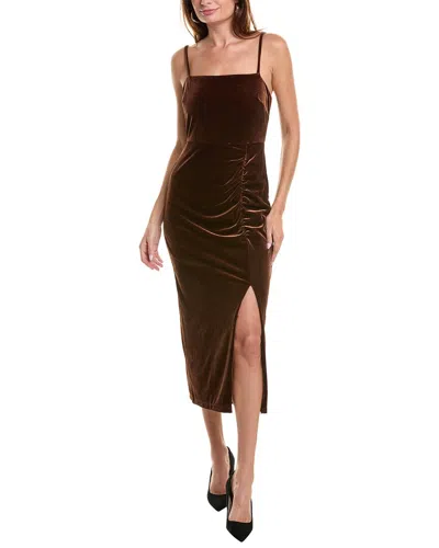 TAYLOR VELVET MIDI DRESS