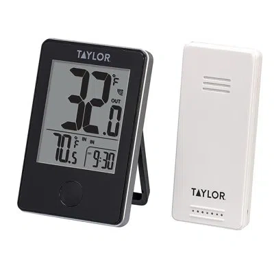 Taylor Wireless Digital Indoor/outdoor Thermometer With Remote Sensor