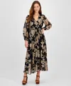 Taylor Polka Dot Dress In Blacktaupe