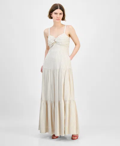 Taylor Women's Sweetheart-neck Fit & Flare Maxi Dress