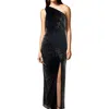 Taylor Womens Printed Velvet Midi Dress