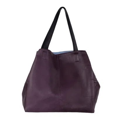 Taylor Yates Women's Pink / Purple Mary Tote In Plum