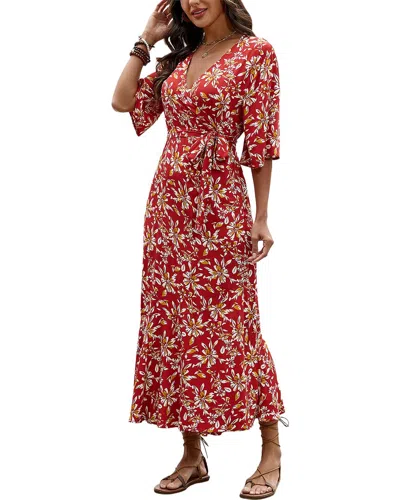 Tazga Maxi Dress In Multi
