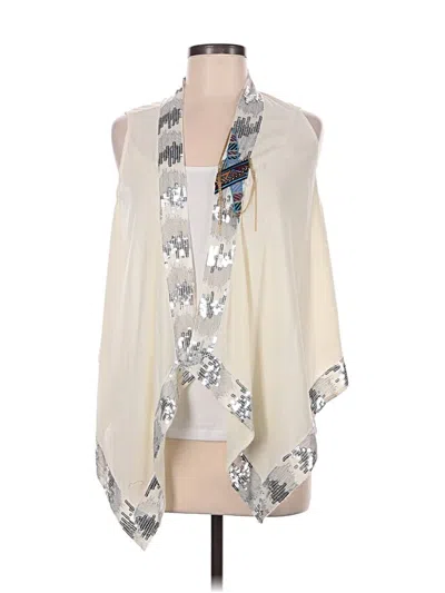 T-bags Los Angeles Vest In Ivory