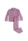 Tbco Cotton Long Sleeve Pajamas In Purple
